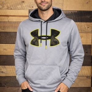 Under Armour Gray and Black Men's Hoodie